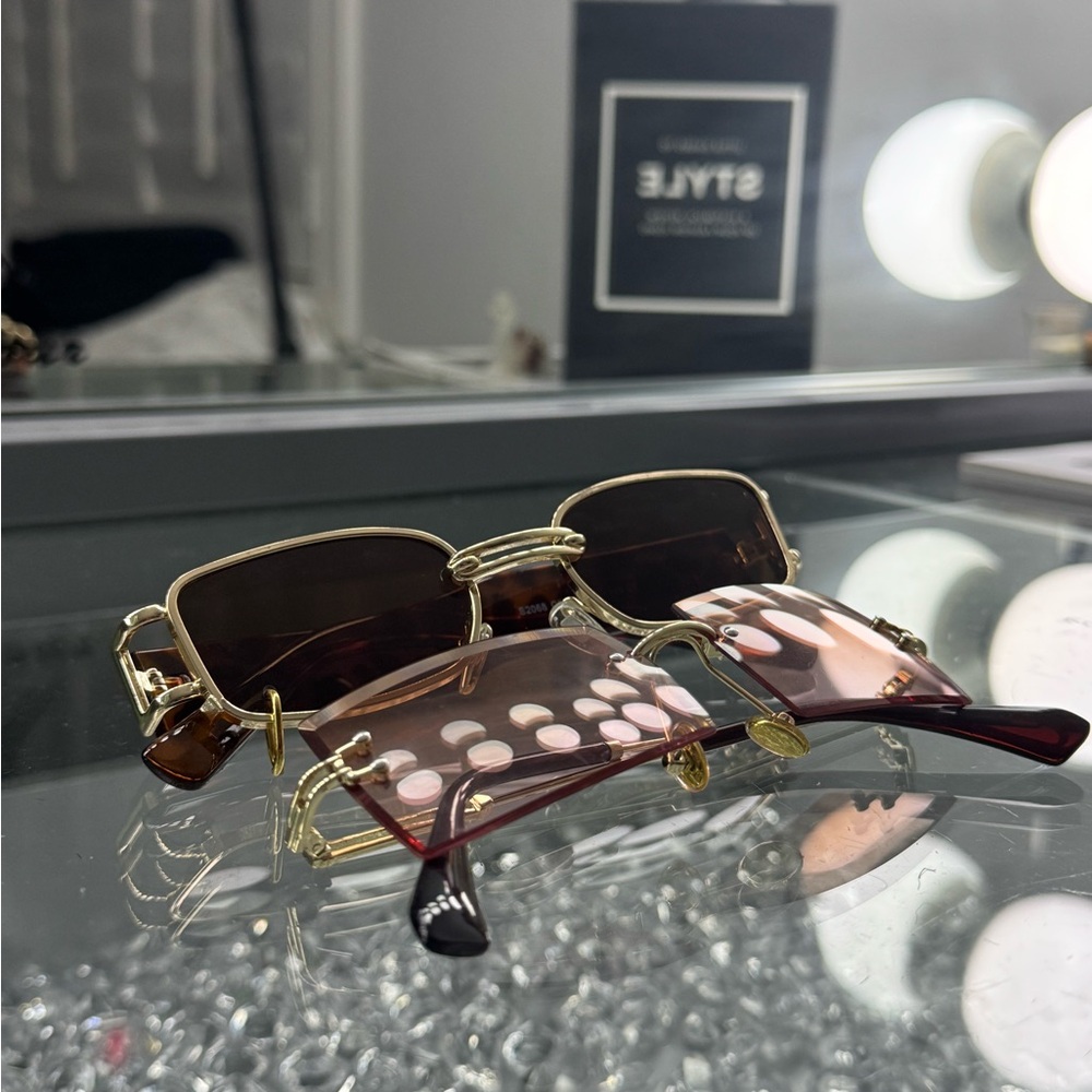Vintage Y2K sunglasses set